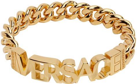 versace bracelet ssense|Versace fw24.